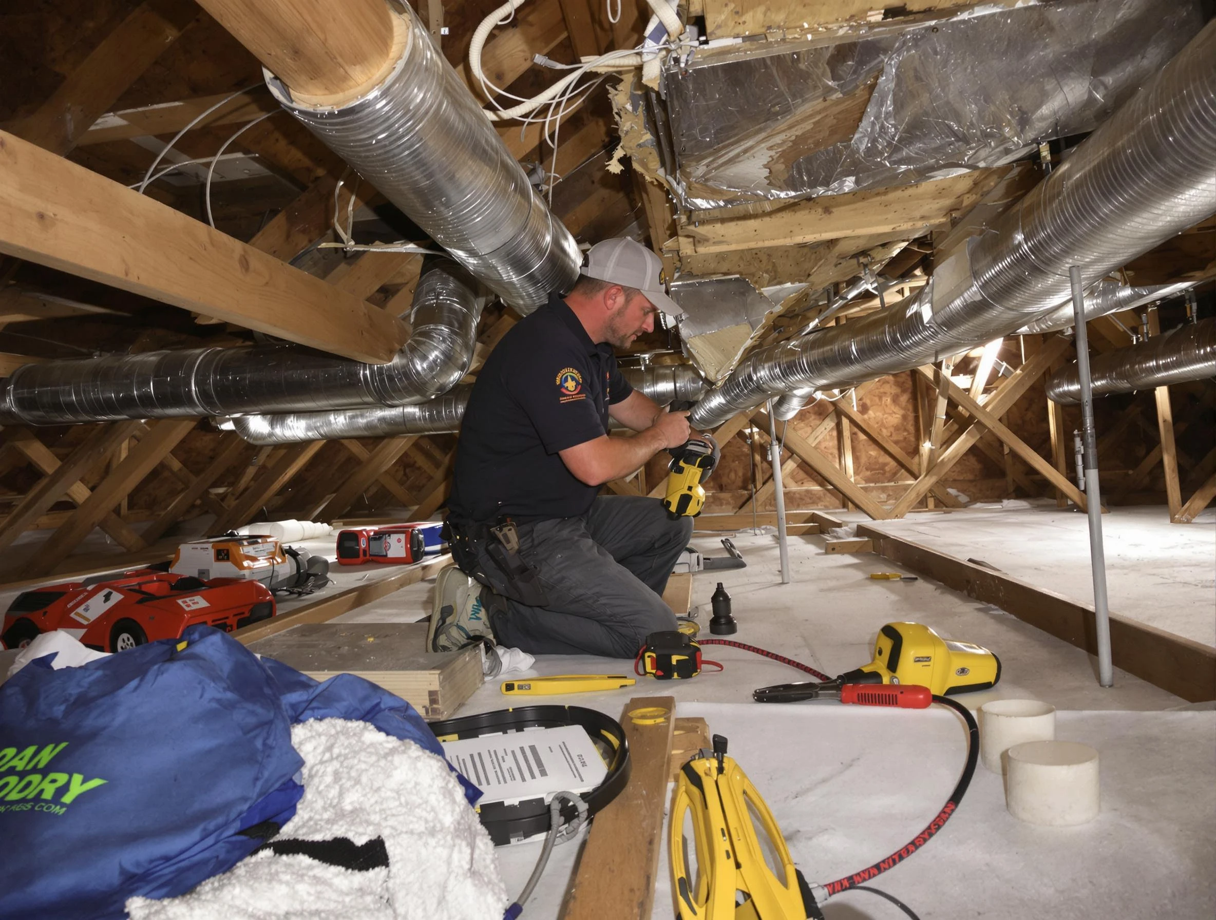 Professional air duct repair by Cave Creek Air Duct Cleaning in Cave Creek
