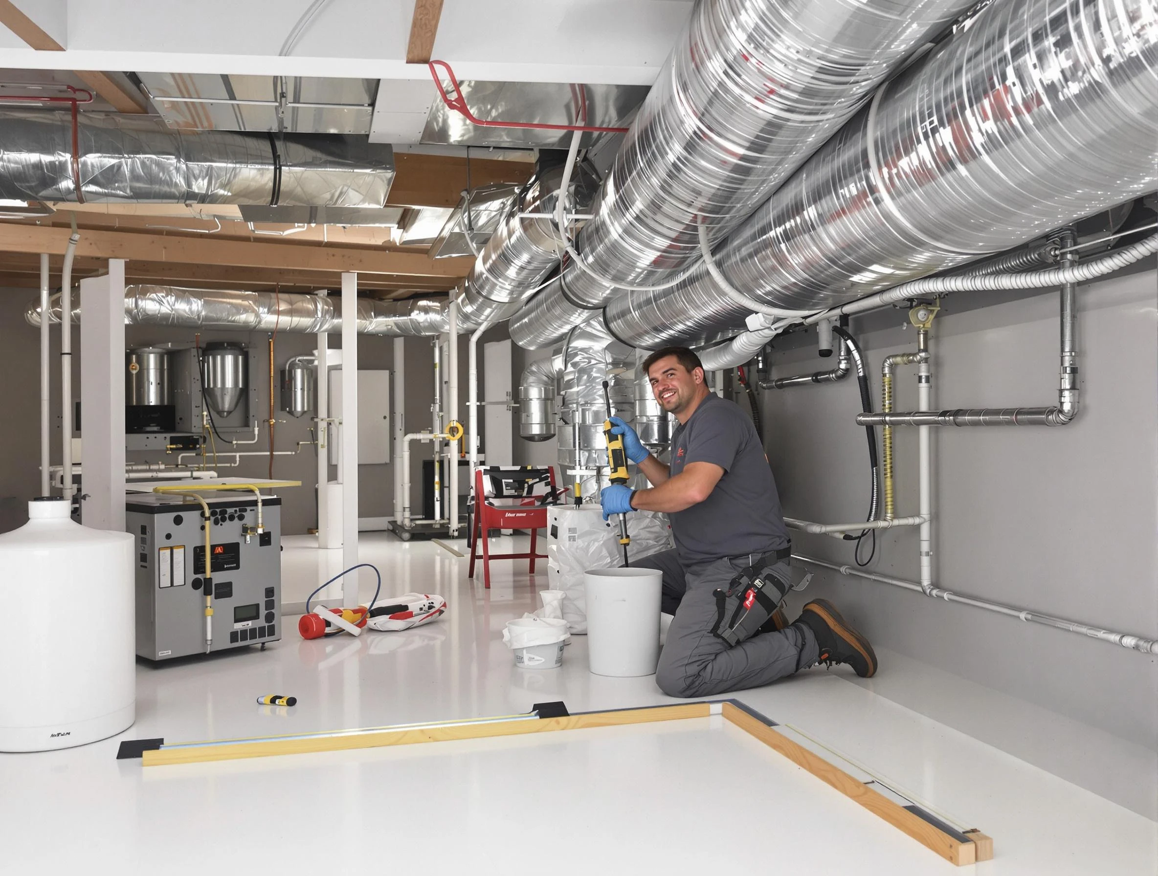 Professional duct sealing service by Cave Creek Air Duct Cleaning in Cave Creek