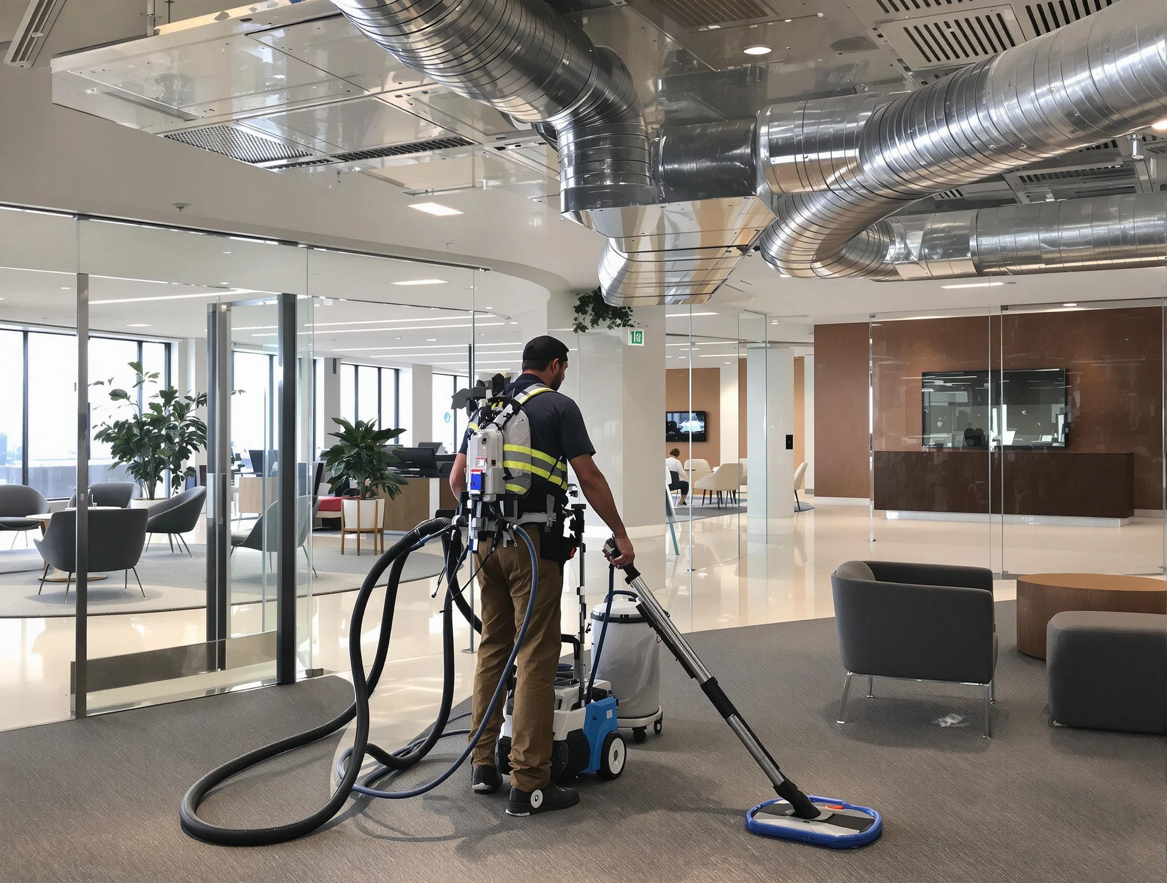 Commercial duct cleaning service by Cave Creek Air Duct Cleaning in Cave Creek