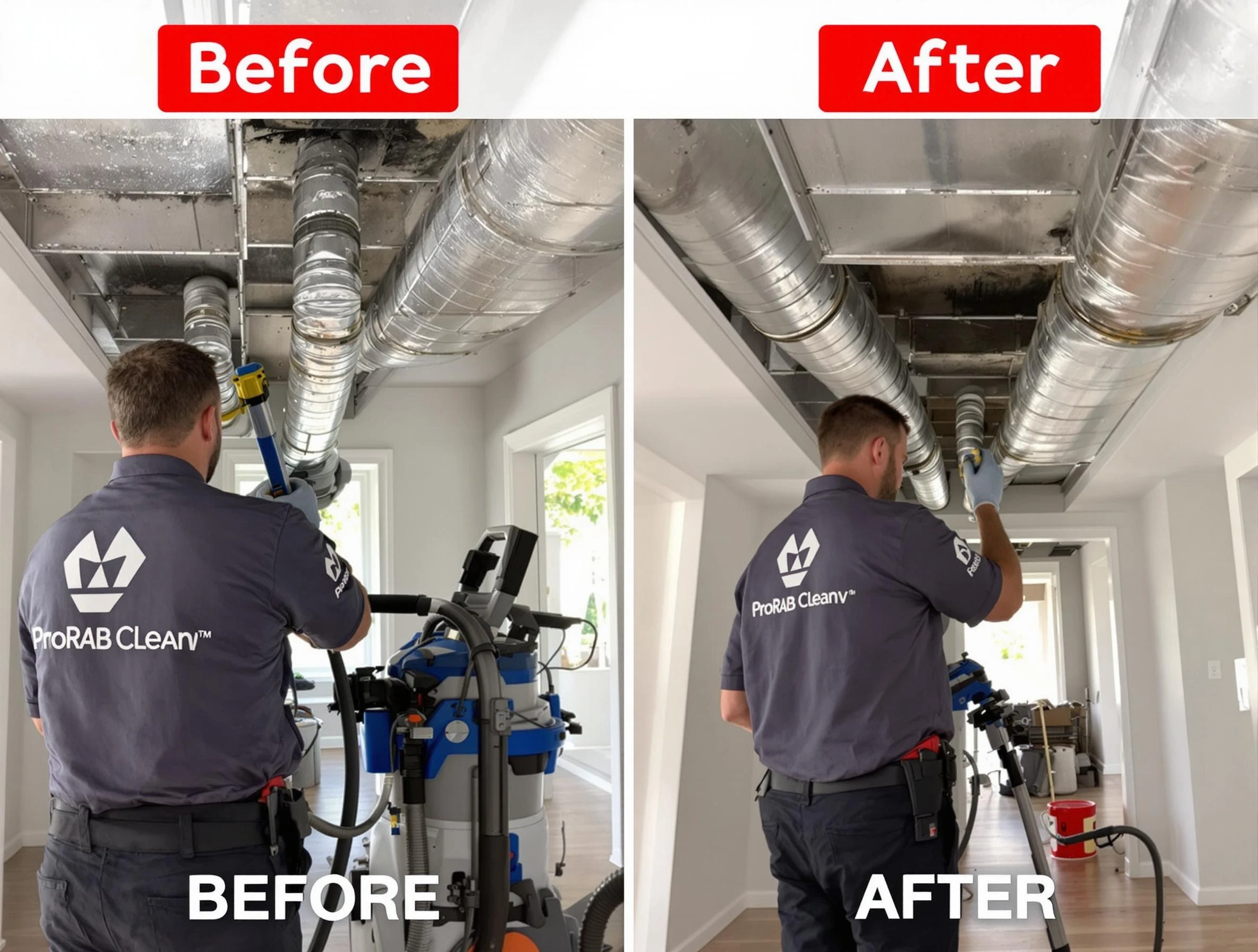 Cave Creek Air Duct Cleaning expert performing thorough residential duct cleaning in a Cave Creek home